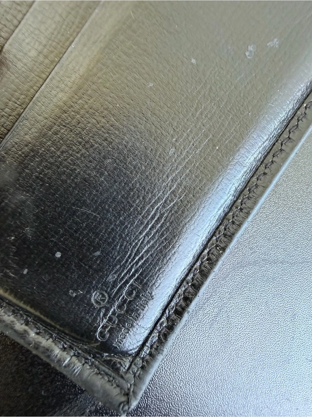 Gucci Black Bi-Fold Wallet